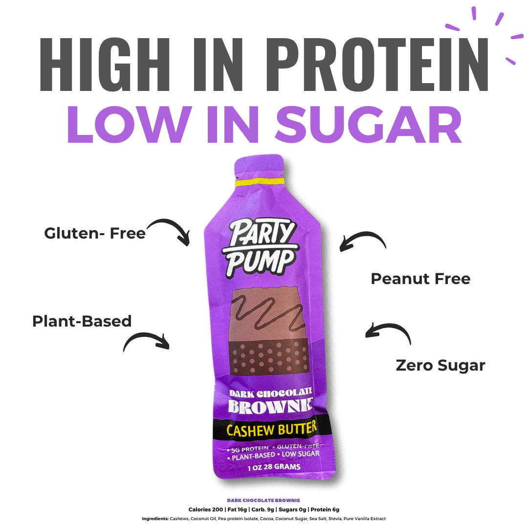 Dark Chocolate Brownie Squeezie 12 Pack