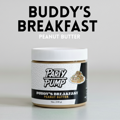 Buddy's Breakfast Peanut Butter Jar