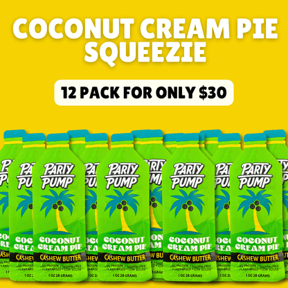 Coconut Cream Pie Squeezie 12 Pack