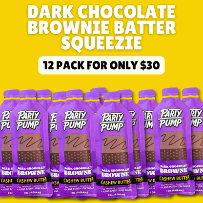 Dark Chocolate Brownie Squeezie 12 Pack