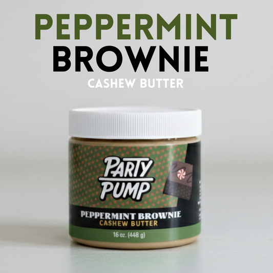 Peppermint Brownie Jar