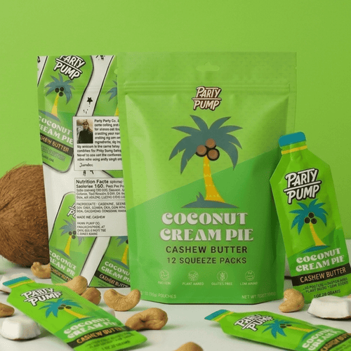 Party Pump Coconut Cream Pie Squeezie – packaging front